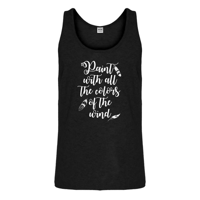 Tank Paint with all the Colors of the Wind Mens Jersey Tank Top