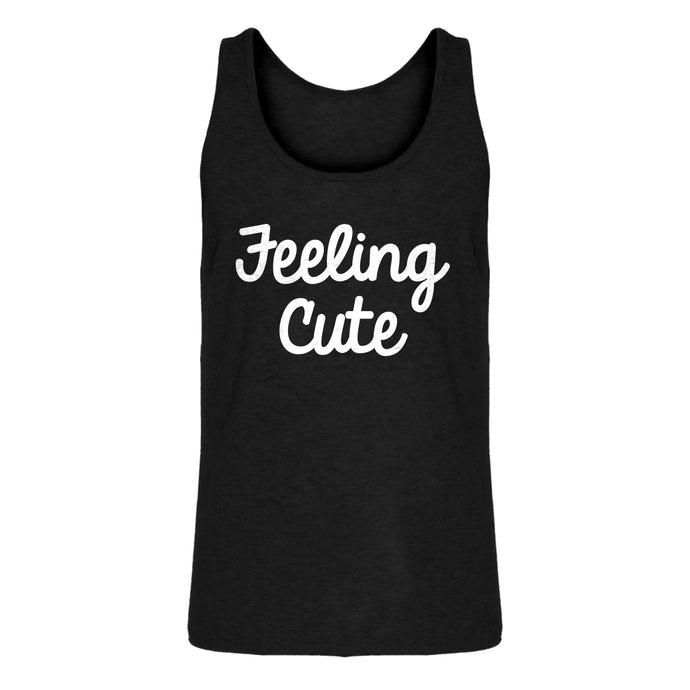 Mens Feeling Cute Jersey Tank Top