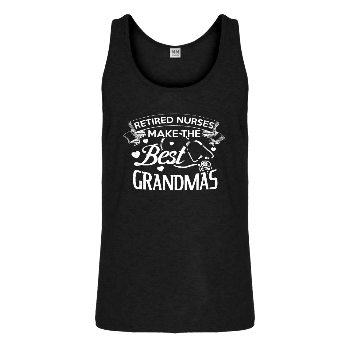 Tank Retired Nurses Best Grandmas Mens Jersey Tank Top