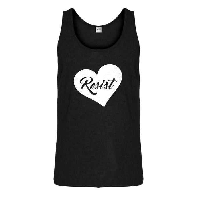 Tank Resist Heart Mens Jersey Tank Top