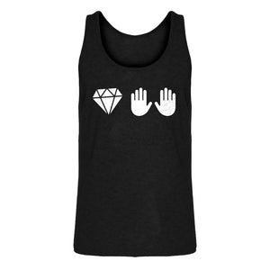 Mens DIAMOND HANDS Jersey Tank Top