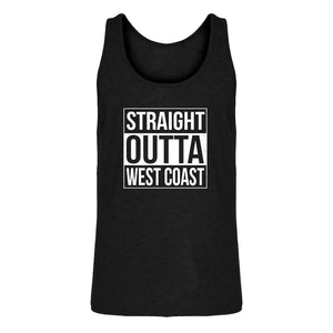 Mens Straight Outta West Coast Jersey Tank Top