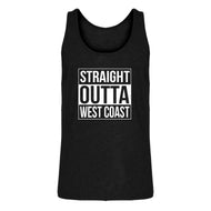 Mens Straight Outta West Coast Jersey Tank Top