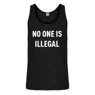 Tank No One is Illegal Mens Jersey Tank Top