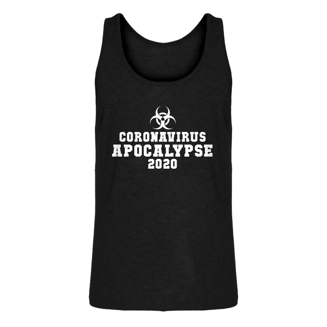 Mens Coronavirus Apocalypse 2020 Jersey Tank Top