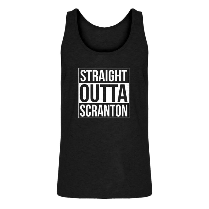 Mens Straight Outta Scranton Jersey Tank Top