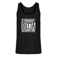 Mens Straight Outta Scranton Jersey Tank Top