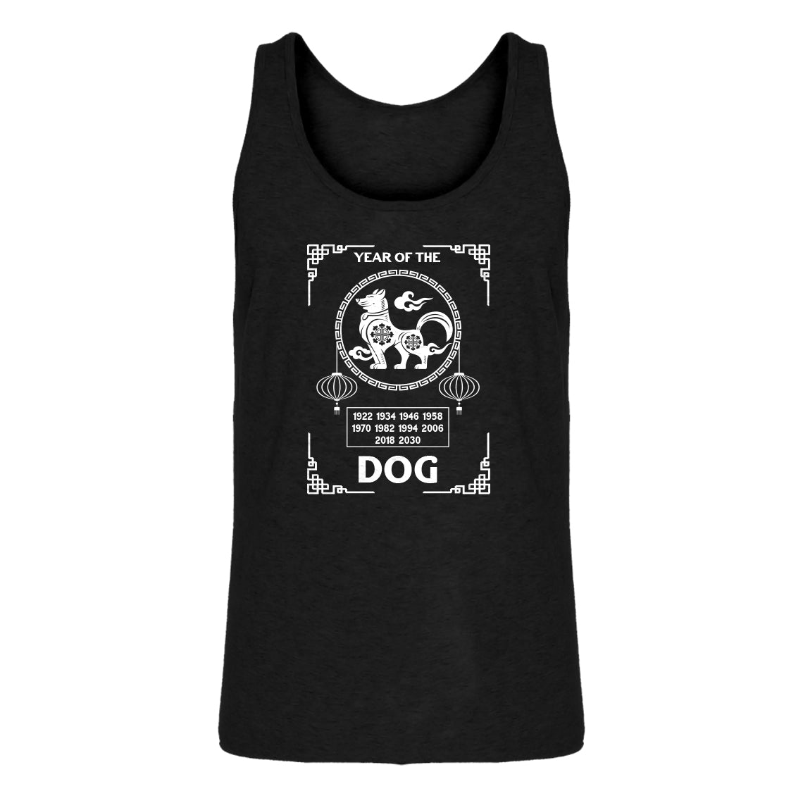 Tank Year of the Dog Mens Jersey Tank Top