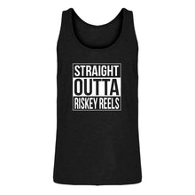 Mens Straight Outta Riskey Reels Jersey Tank Top