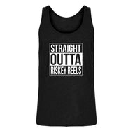 Mens Straight Outta Riskey Reels Jersey Tank Top