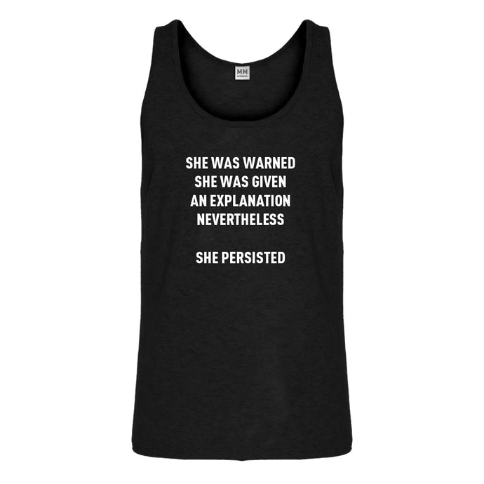 Tank She Persisted Venus Fist Mens Jersey Tank Top