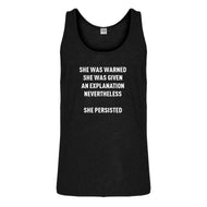 Tank She Persisted Venus Fist Mens Jersey Tank Top