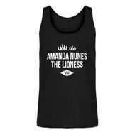 Mens Amanda Nunes the Lioness Jersey Tank Top