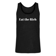 Mens Eat the Rich Jersey Tank Top