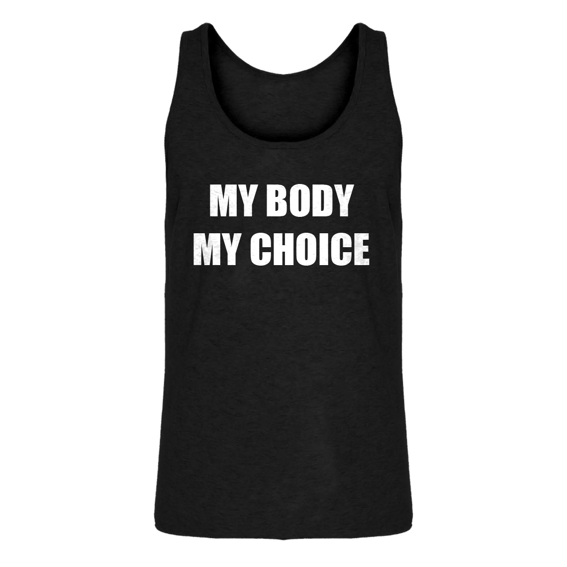 Mens My Body My Choice Jersey Tank Top