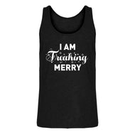 Mens Freaking Merry Jersey Tank Top