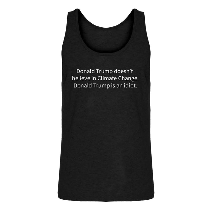 Mens Donald Trump is an Idiot Jersey Tank Top