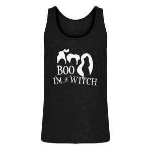 Mens Boo! I'm a Witch! Jersey Tank Top