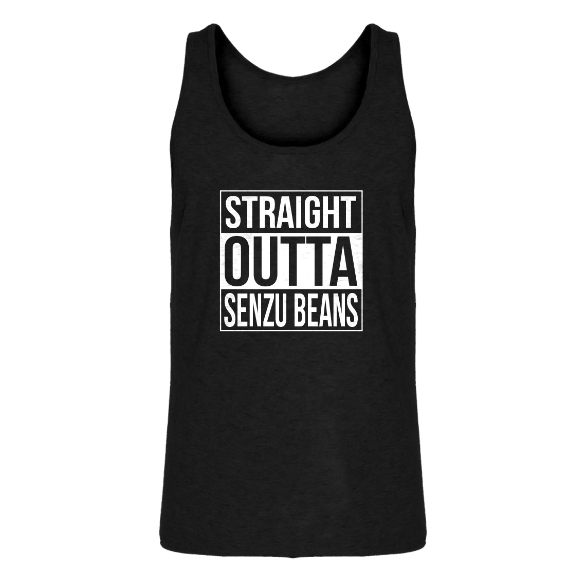 Mens Straight Outta Senzu Beans Jersey Tank Top