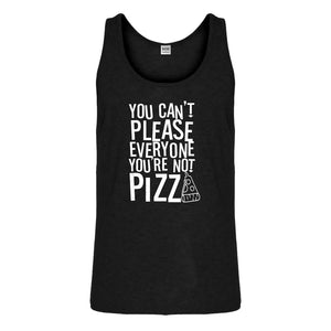 Tank You're Not Pizza Mens Jersey Tank Top
