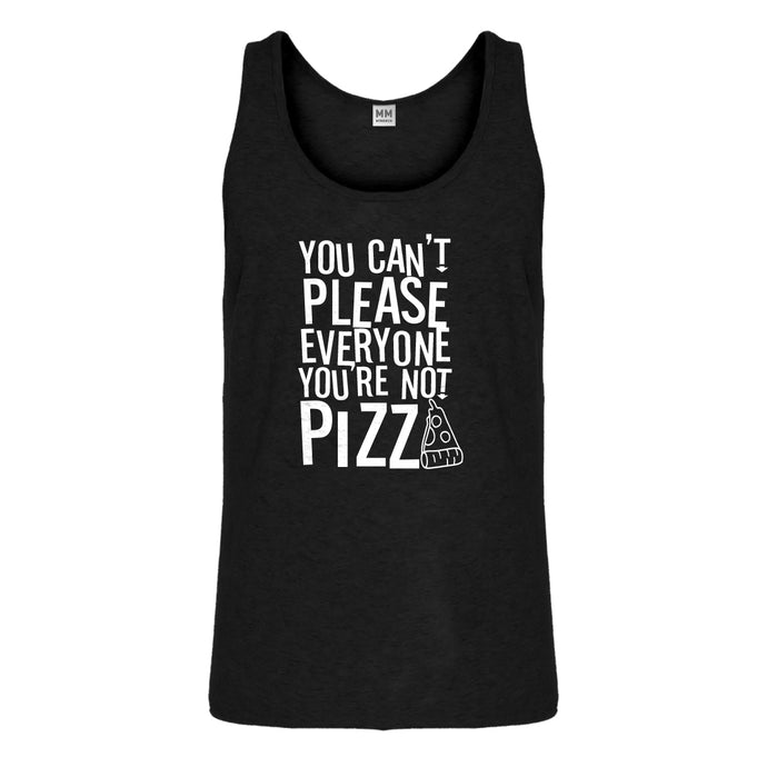 Tank You're Not Pizza Mens Jersey Tank Top