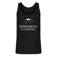 Mens Dovahkiin in Training Jersey Tank Top