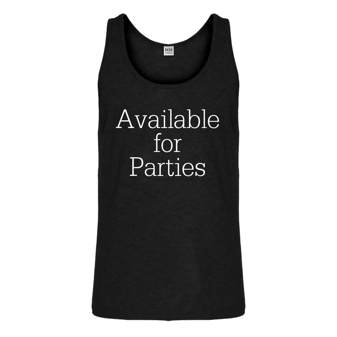 Tank Available for Parties Mens Jersey Tank Top
