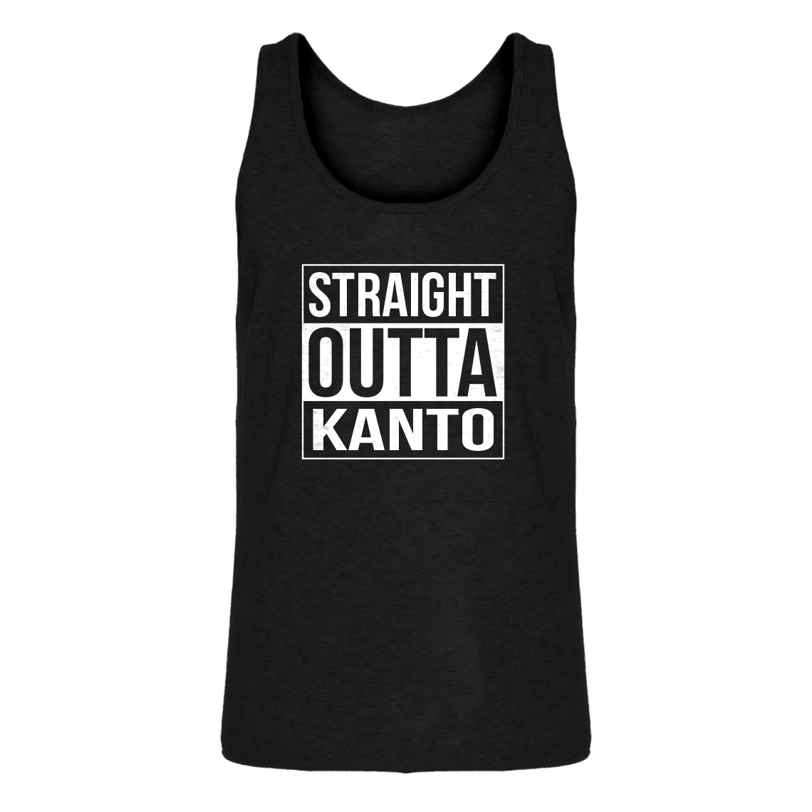Mens Straight Outta Kanto Jersey Tank Top