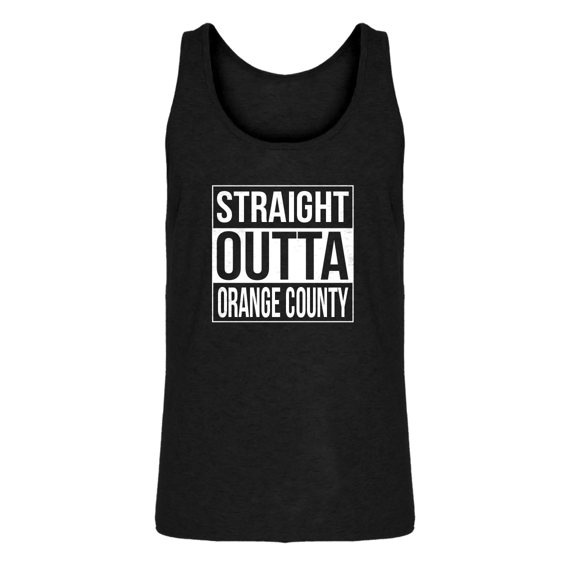 Mens Straight Outta Orange County Jersey Tank Top