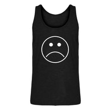 Mens Sad Face Jersey Tank Top