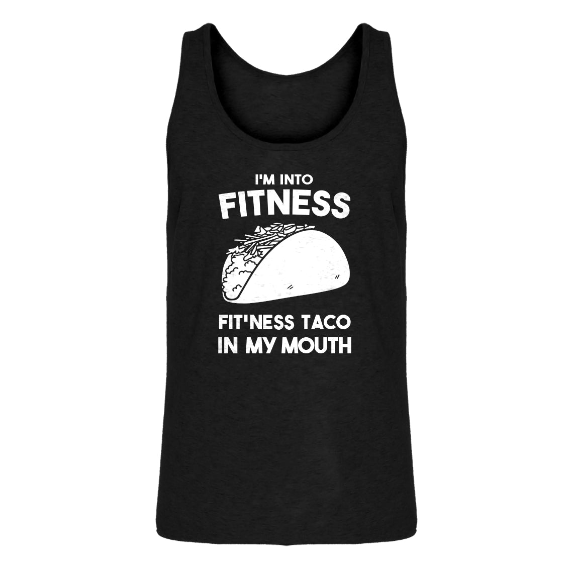 Tank Fitness Taco Mens Jersey Tank Top