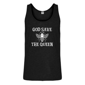 Tank God Save the Queen Mens Jersey Tank Top