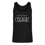 Mens My Blood Type is Cognac Jersey Tank Top