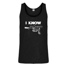 Tank I Know Mens Jersey Tank Top