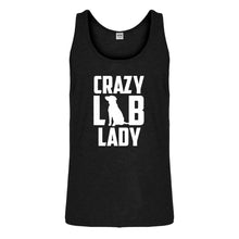 Tank Crazy Lab Lady Mens Jersey Tank Top
