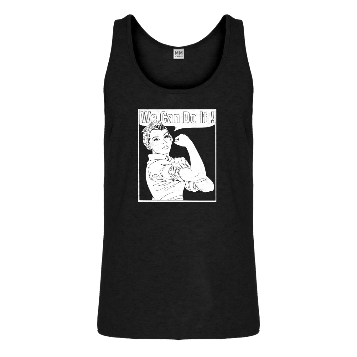 Tank Rosie the Riveter Mens Jersey Tank Top