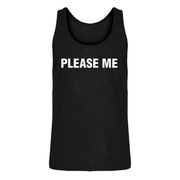 Mens Please Me. Jersey Tank Top