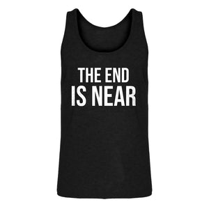 Mens The End is Near Jersey Tank Top