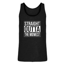 Mens Straight Outta the Midwest Jersey Tank Top