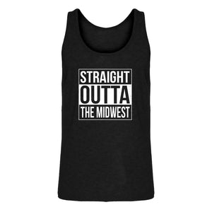 Mens Straight Outta the Midwest Jersey Tank Top