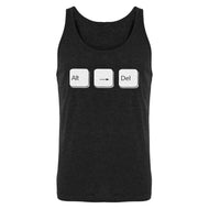 Alt Right Delete Mens Sleeveless Tank Top