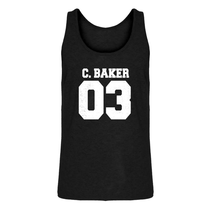 Mens C. BAKER 03 Jersey Tank Top