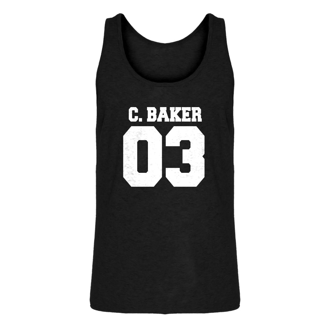Mens C. BAKER 03 Jersey Tank Top