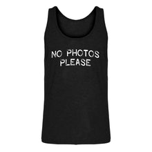 Mens No Photos Please Jersey Tank Top