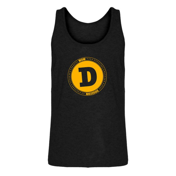 Mens DOGECOIN Jersey Tank Top