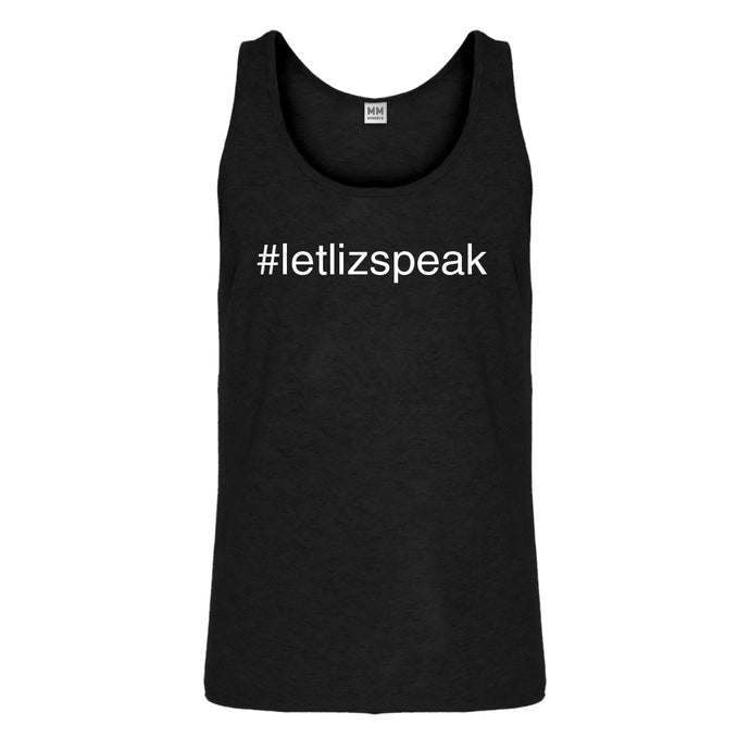 Tank Let Liz Speak Mens Jersey Tank Top