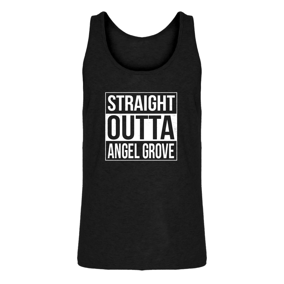 Tank Straight Outta Angel Grove Mens Jersey Tank Top