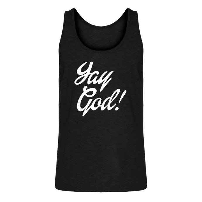 Mens Yay God Jersey Tank Top
