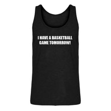 Mens Basketball Game Tomorrow Jersey Tank Top