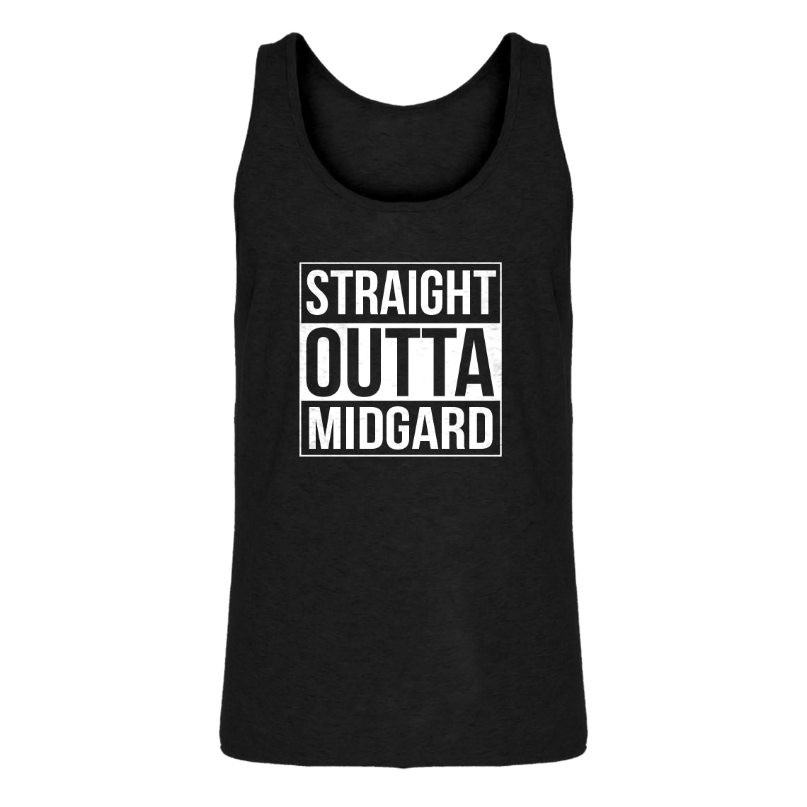 Tank Straight Outta Midgard Mens Jersey Tank Top